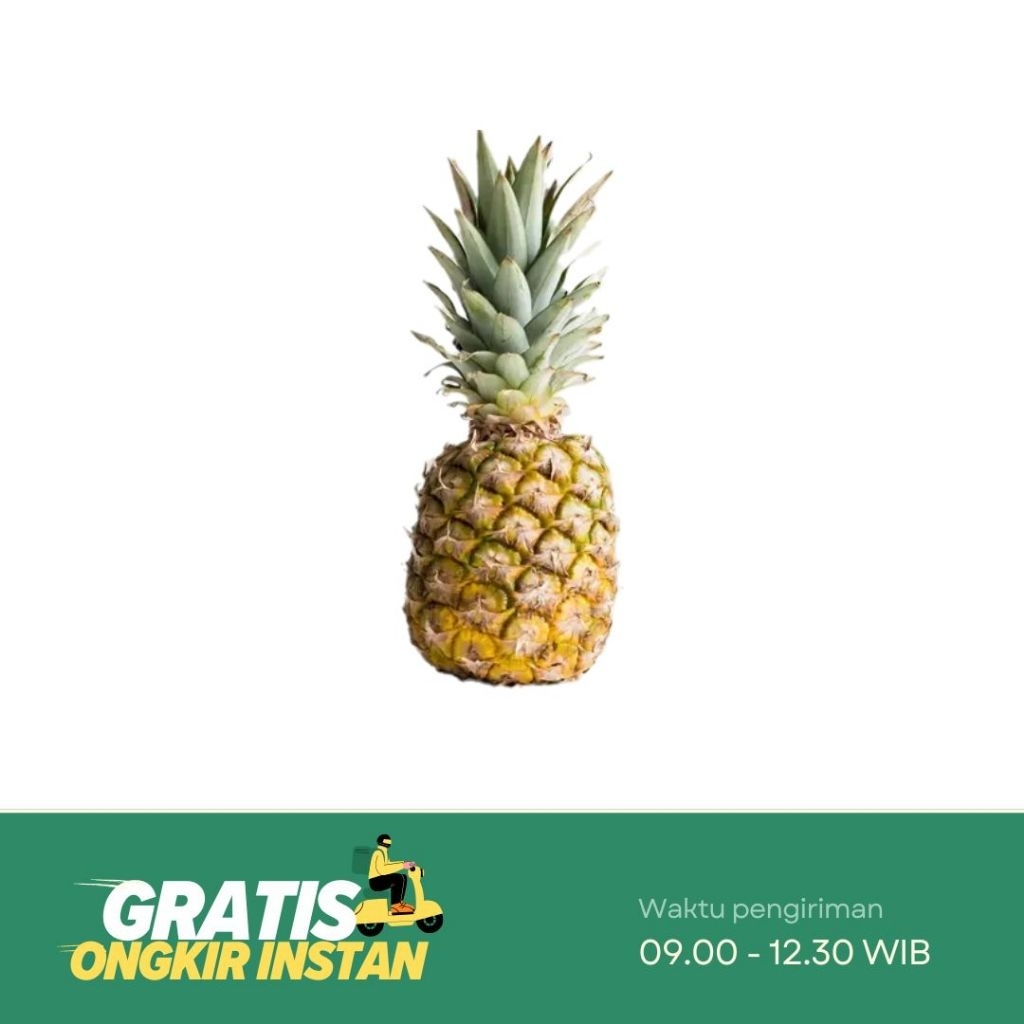 

Nanas per buah sedang