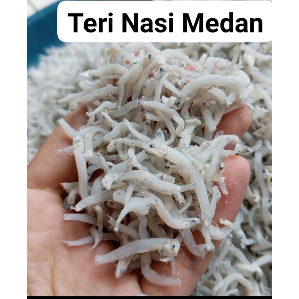 

Teri nasi Medan 250gram( Asli tanjung balai)