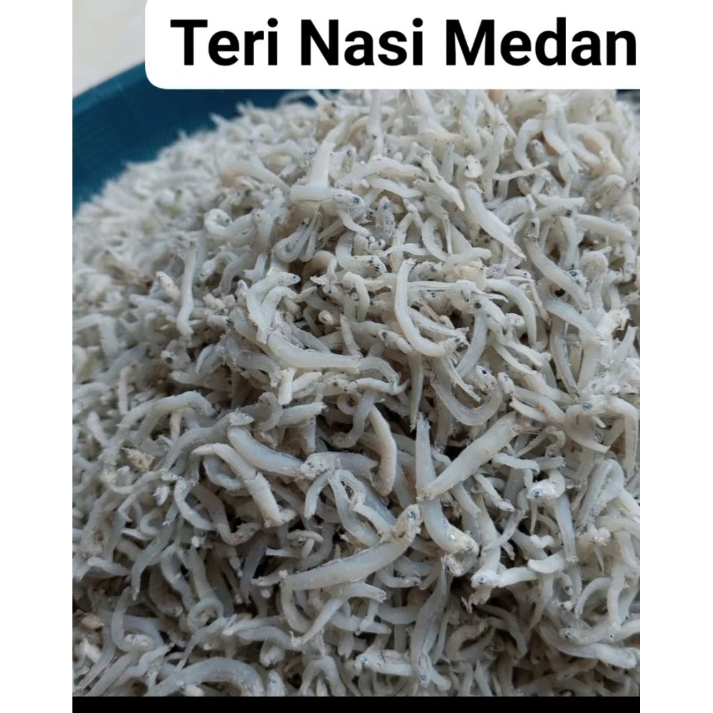 

Teri Nasi fesh Medan 1000g (asli tanjung balai)