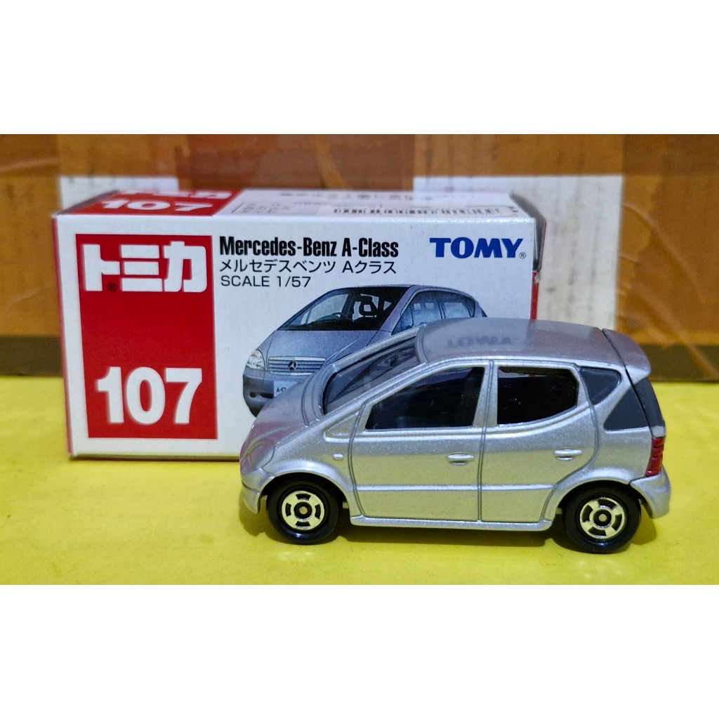 Diecast Tomica Tomy Biru 107 MERCEDES-BENZ A-CLASS