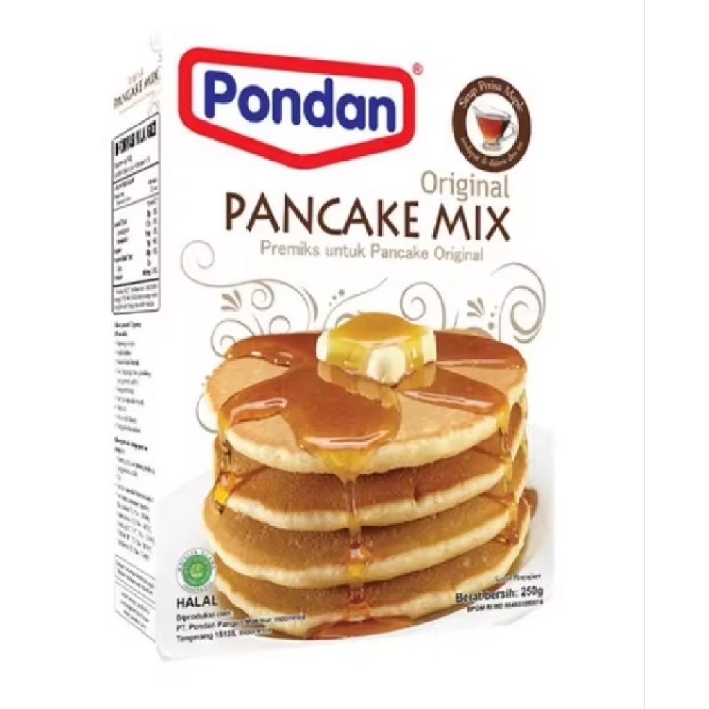 

Pondan Pancake Mix Original 250g Tepung Pancake Instant Original