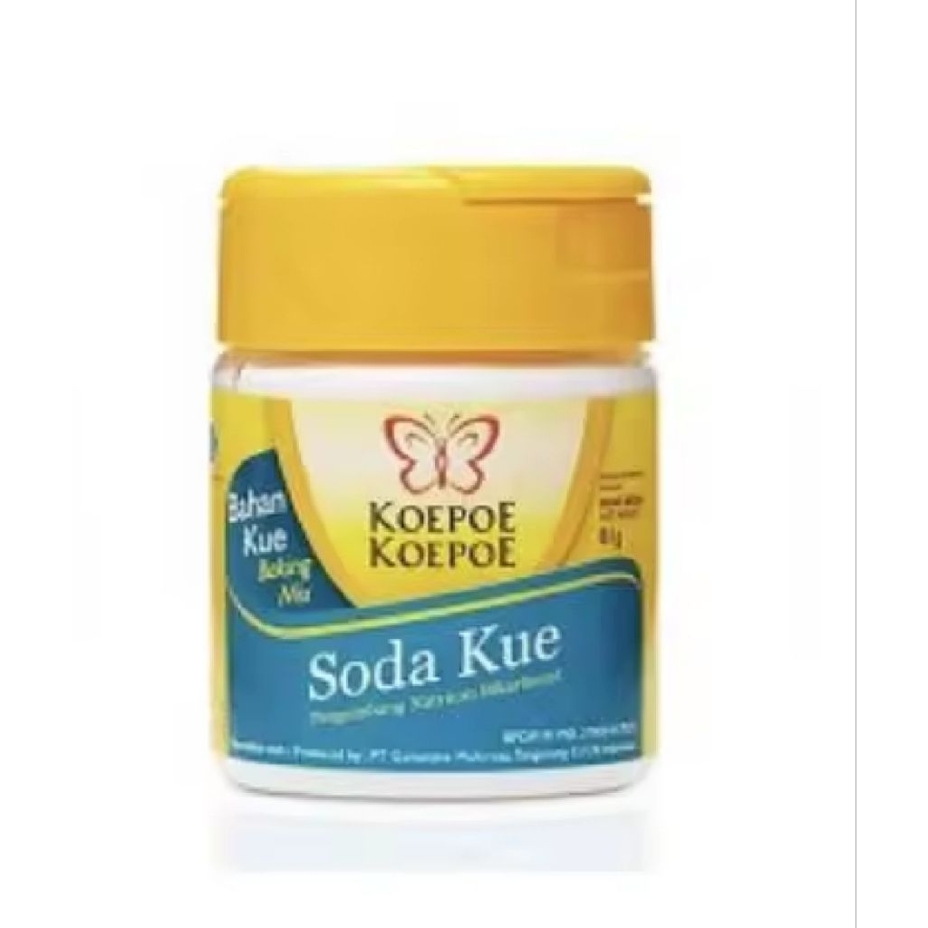 

Soda Kue Koepoe Koepoe 81gr / Baking Soda Koepoe / Baking Soda Kupu