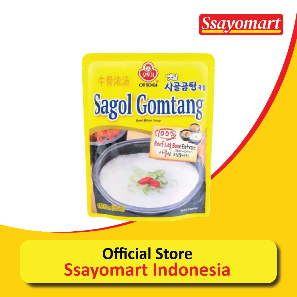 

Ottogi Sagol Gomtang Beef Bone Stock 500ml / Sup Instan Tulang Sapi - Made in Korea
