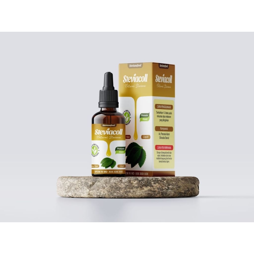 

Steviacoll Ekstrak Setevia Natural Liquid Sweetener Alami Pengganti Gula Alami 15 ml Food Alami