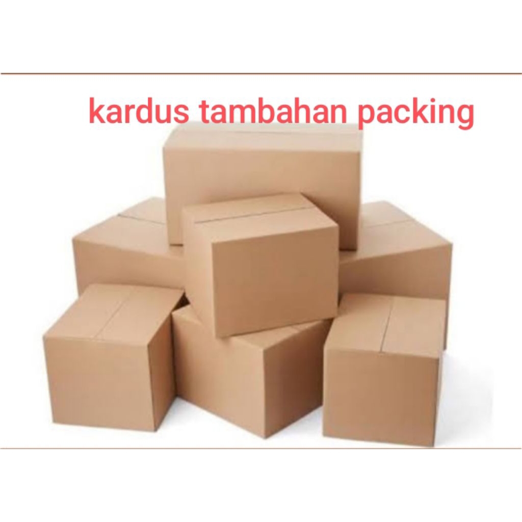 

wajib pakai kardus tambahan packing biar barang aman sampai tujuan