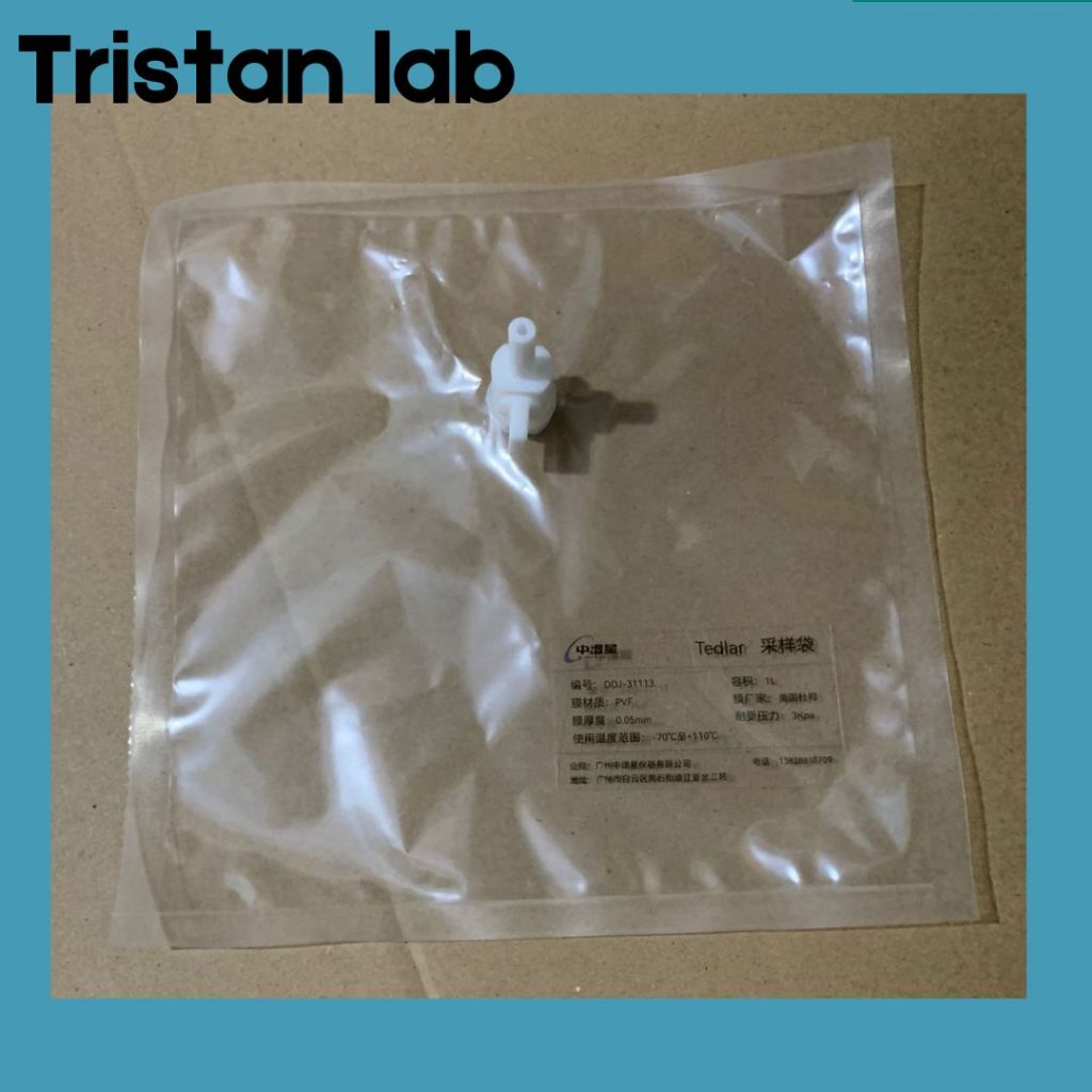 Tedlar Bag 1 Liter / Gas Sampling Bags 1 Liter / Gas Bag 1L