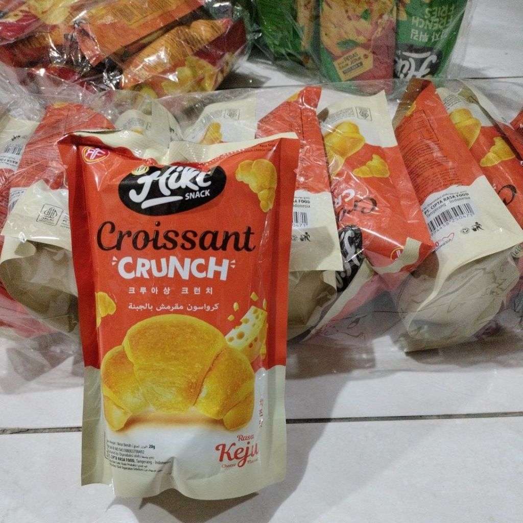 

Hiki Croissant Crunch Keju 10 pcs@20g