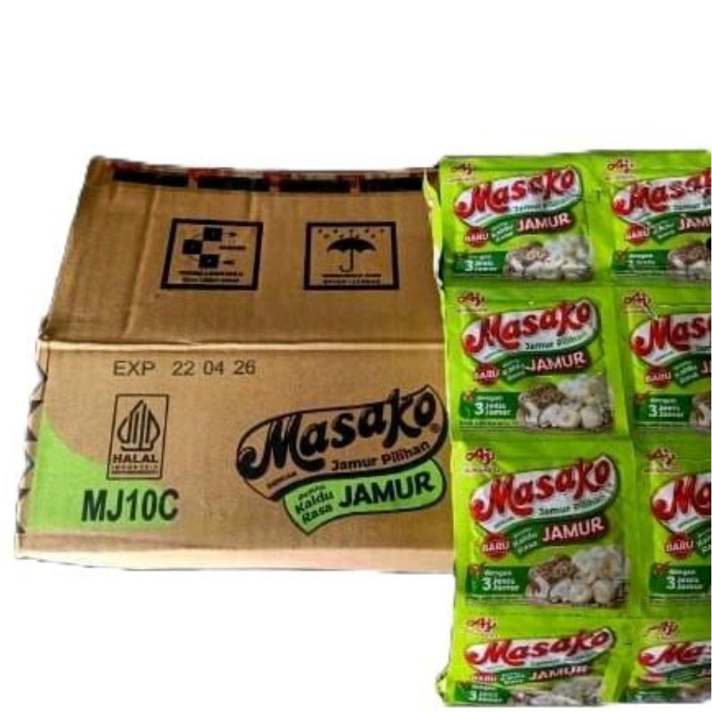 

Masako Kaldu Jamur Sachet Per Dus Isi 24 x 12 Sachet
