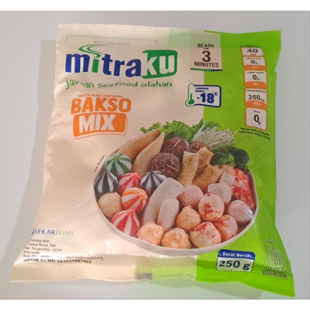 

Bakso Ikan Mix Mitraku