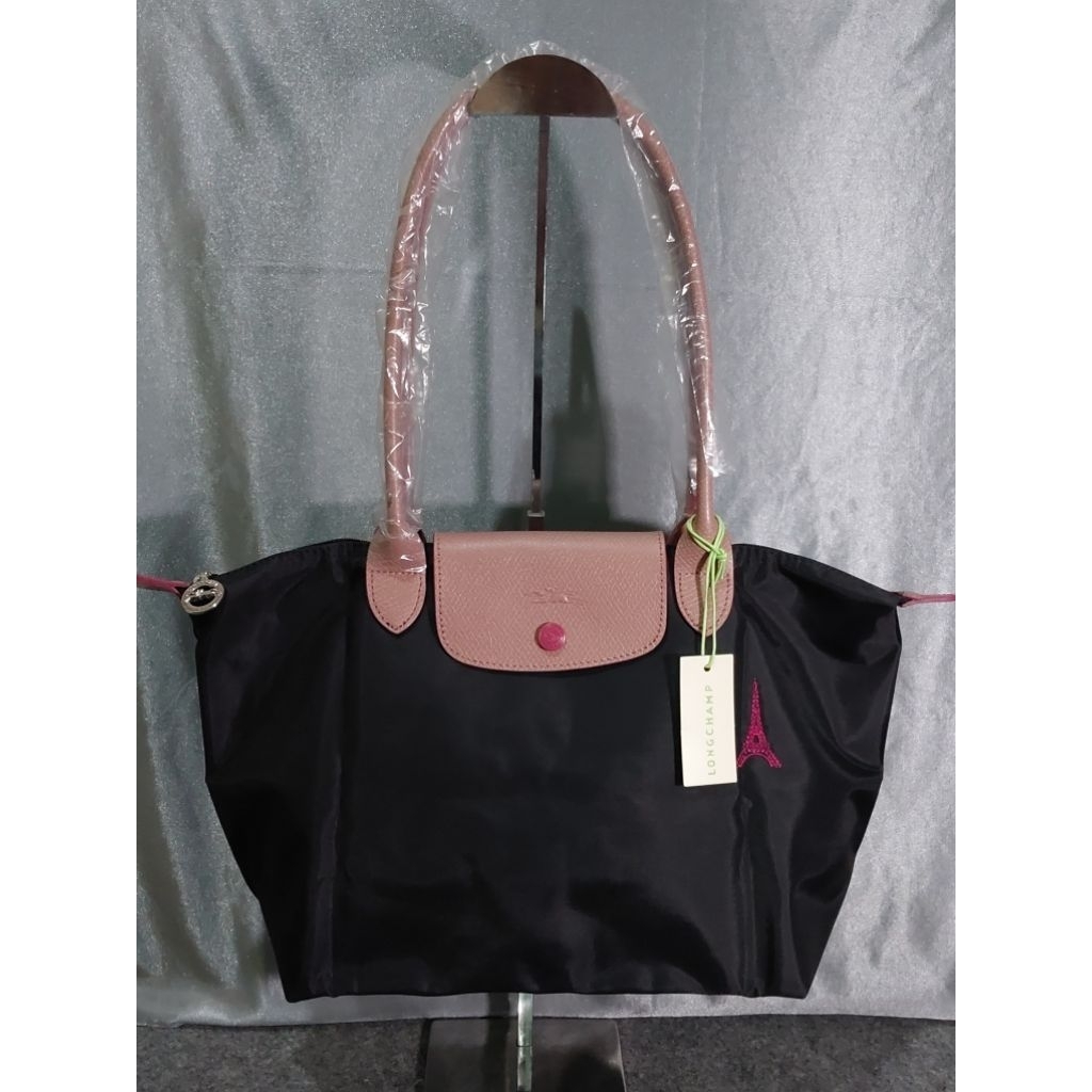 Tas Shoulder Longch4amp Nylon Limited Paris Edition LC005 // Tas Bahu Wanita Import Kekinian