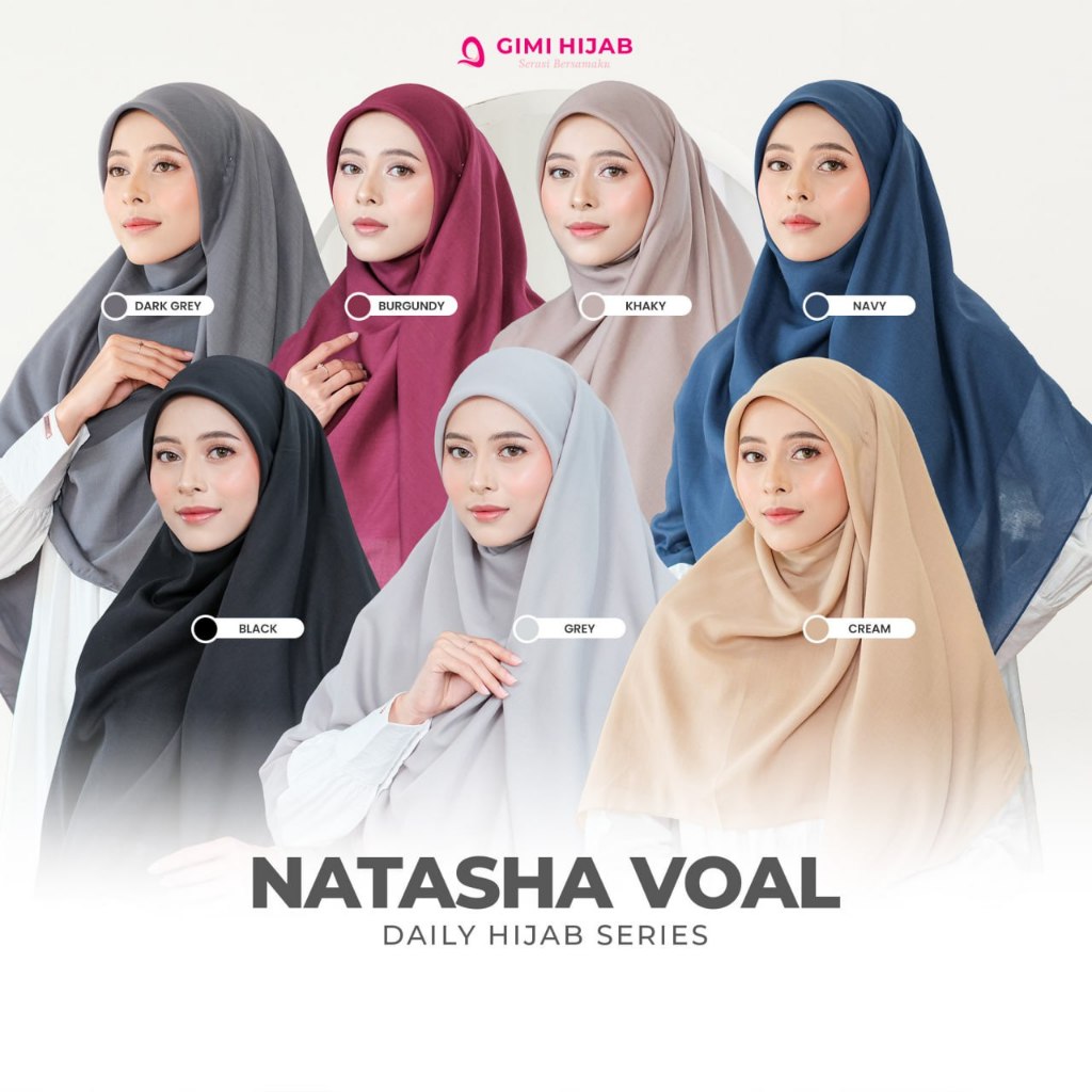 Natasha Hijab Voal by Gimi Hijab