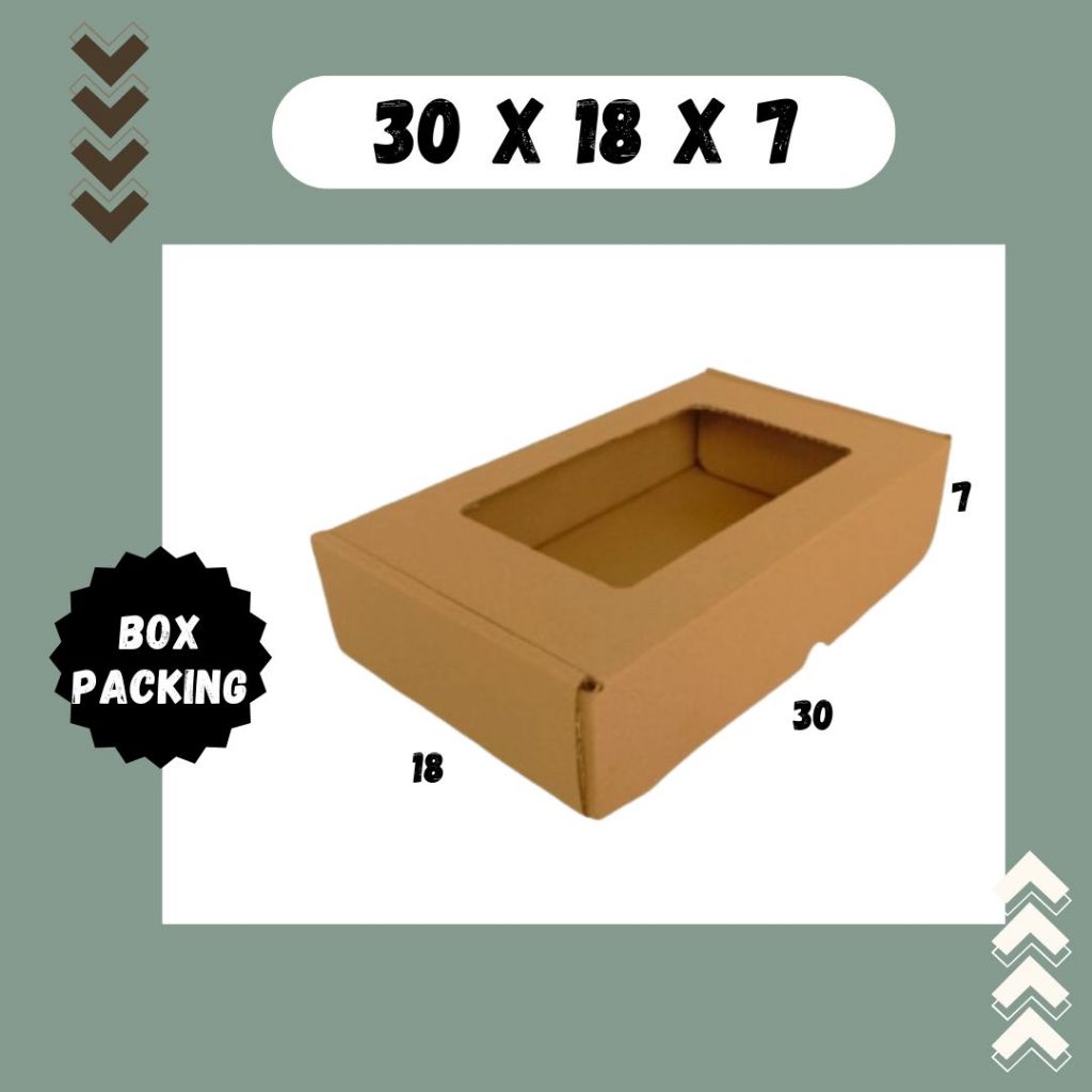 

Kardus 30x18x7 LS Box Packing Hampers Kotak Kemasan Packing Dus Baju Handuk Parfum Agen Kertas KFC