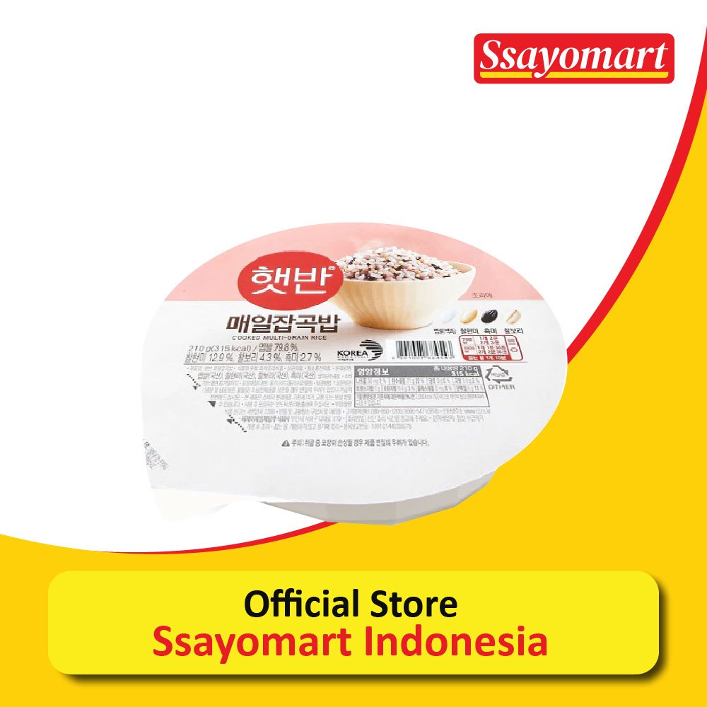 

NASI INSTAN DENGAN BERAS MULTIGRAIN 210g