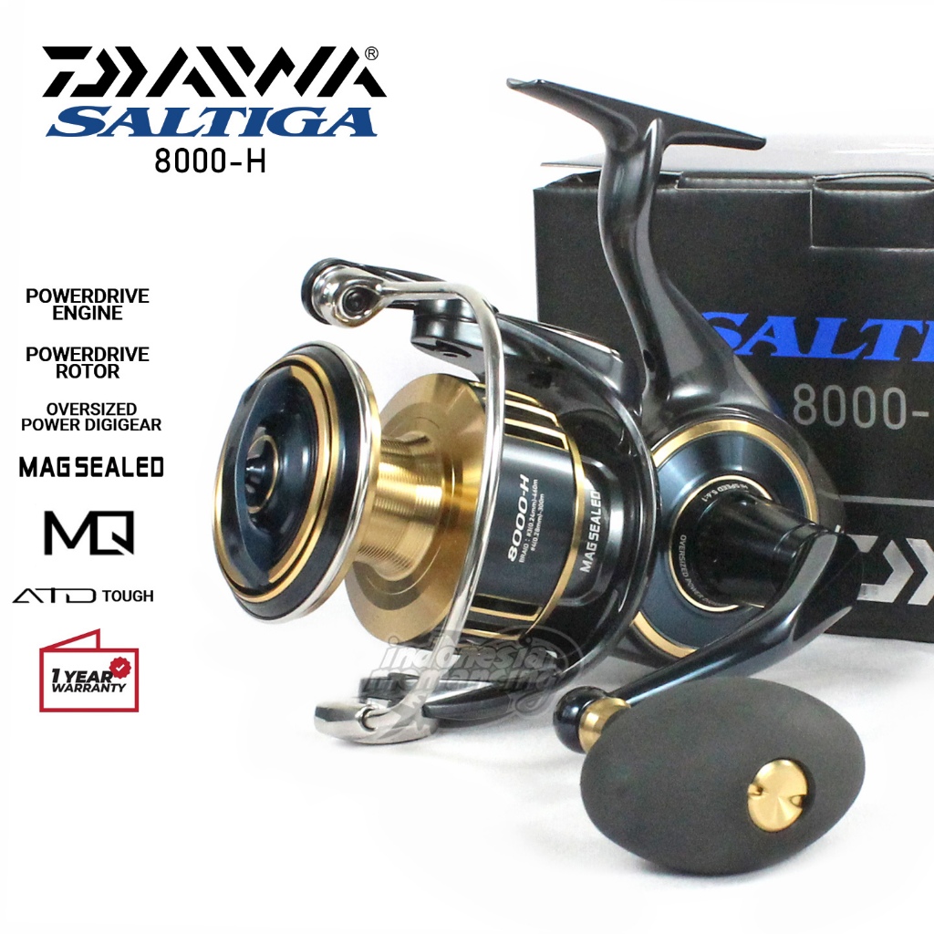 Reel Daiwa Saltiga G 2025 | 8000 10000 14000  | Spinning | Saltwater | Indonesia Memancing Shop