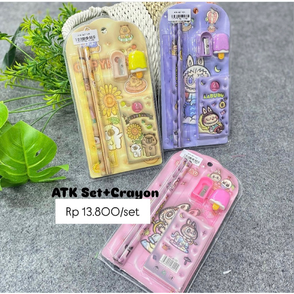 

PaketAlat Tulis Capybara 5in1 Set Alat Tulis XimiCapybara