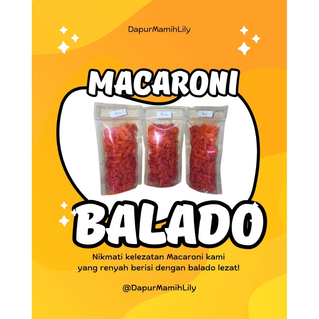 

Snack Macaroni Balado