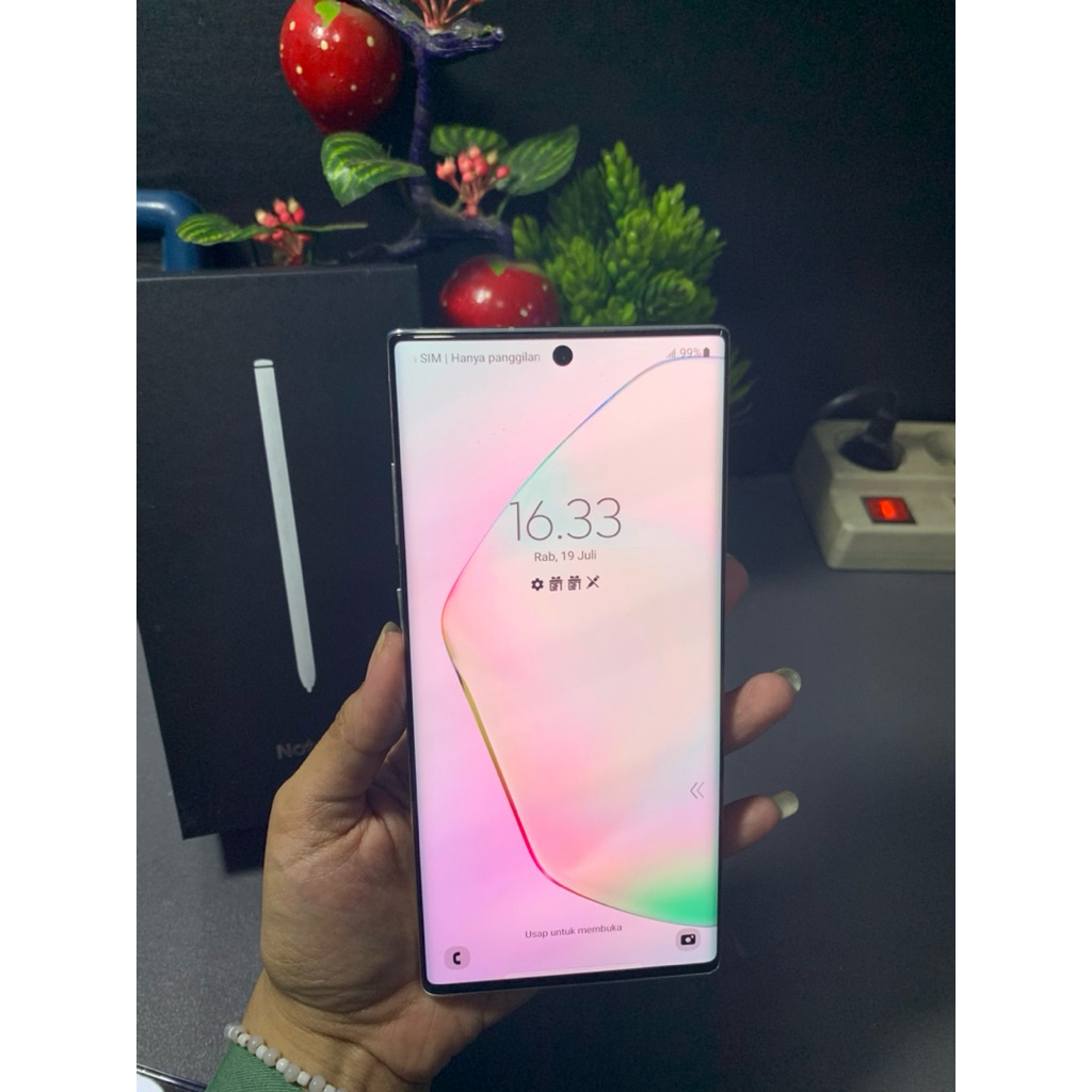 SAMSUNG NOTE 10 PLUS RAM 12/256GB ORIGINAL SEIN NORMAL   TAMPILAN MEWAH SAMSUNG NOTE 10 PLUS GRESSS 