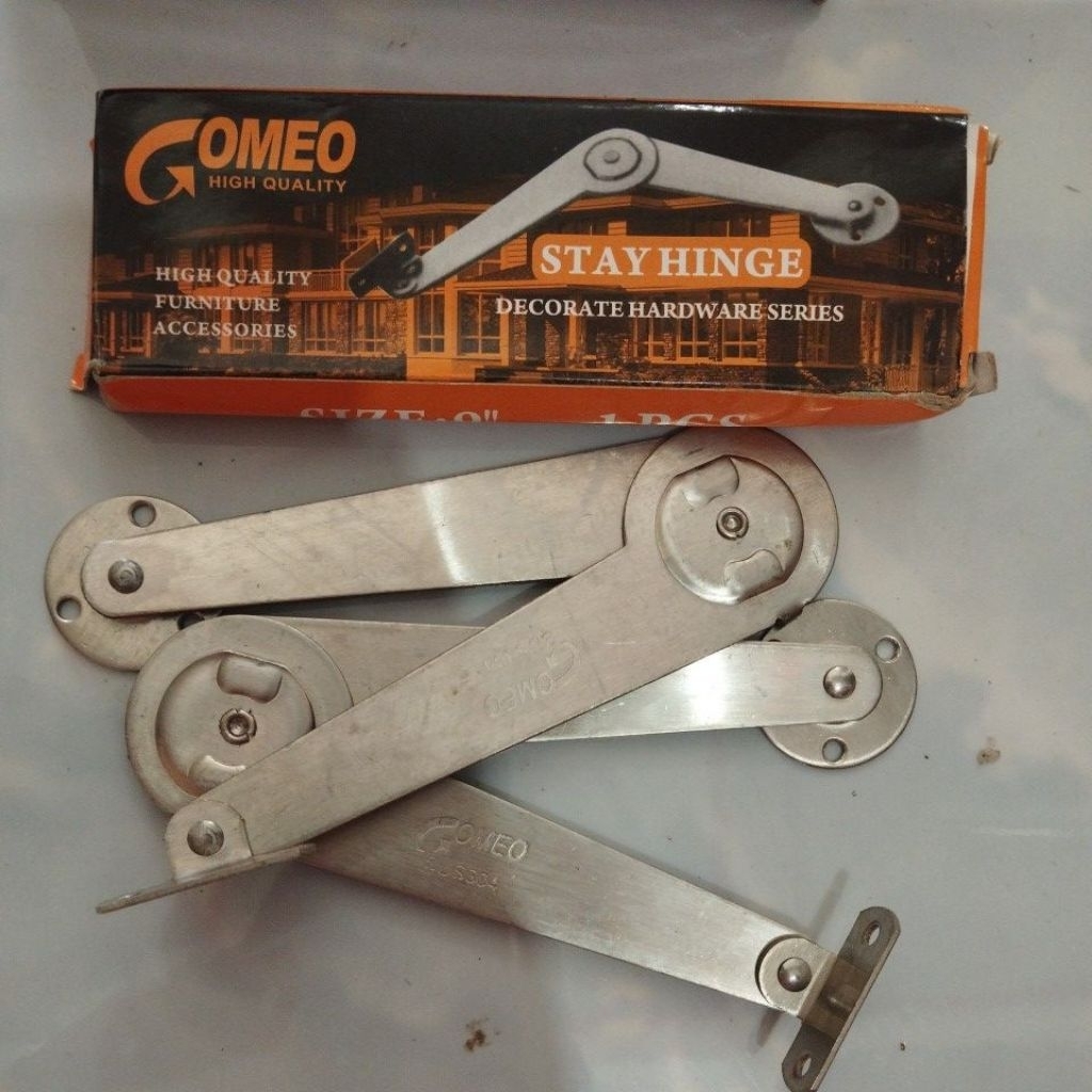 engsel salon stainless 9"