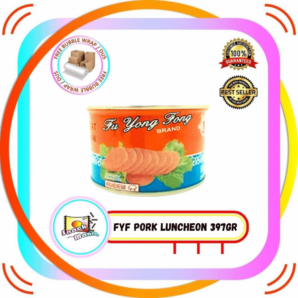 

FYF Ham Maling Luncheon Babi ~ 397 gr Pork Ham Ma Ling Kaleng Fu Yong Fong