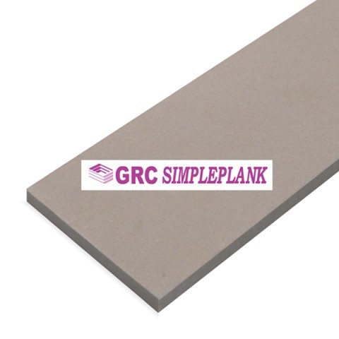 (KHUSUS PENGIRIMAN DALAM KOTA) Wood Plank WoodPlank Timber LisPlang GRC 8MM POLOS (HARGA PER LONJOR)