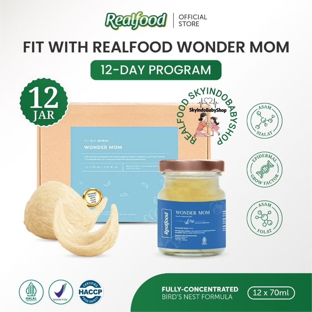 

Realfood Wonder Mom 6 Botol & 12 Botol Diskon Harga ( Minuman Sarang Burung Walet ) RSIBS