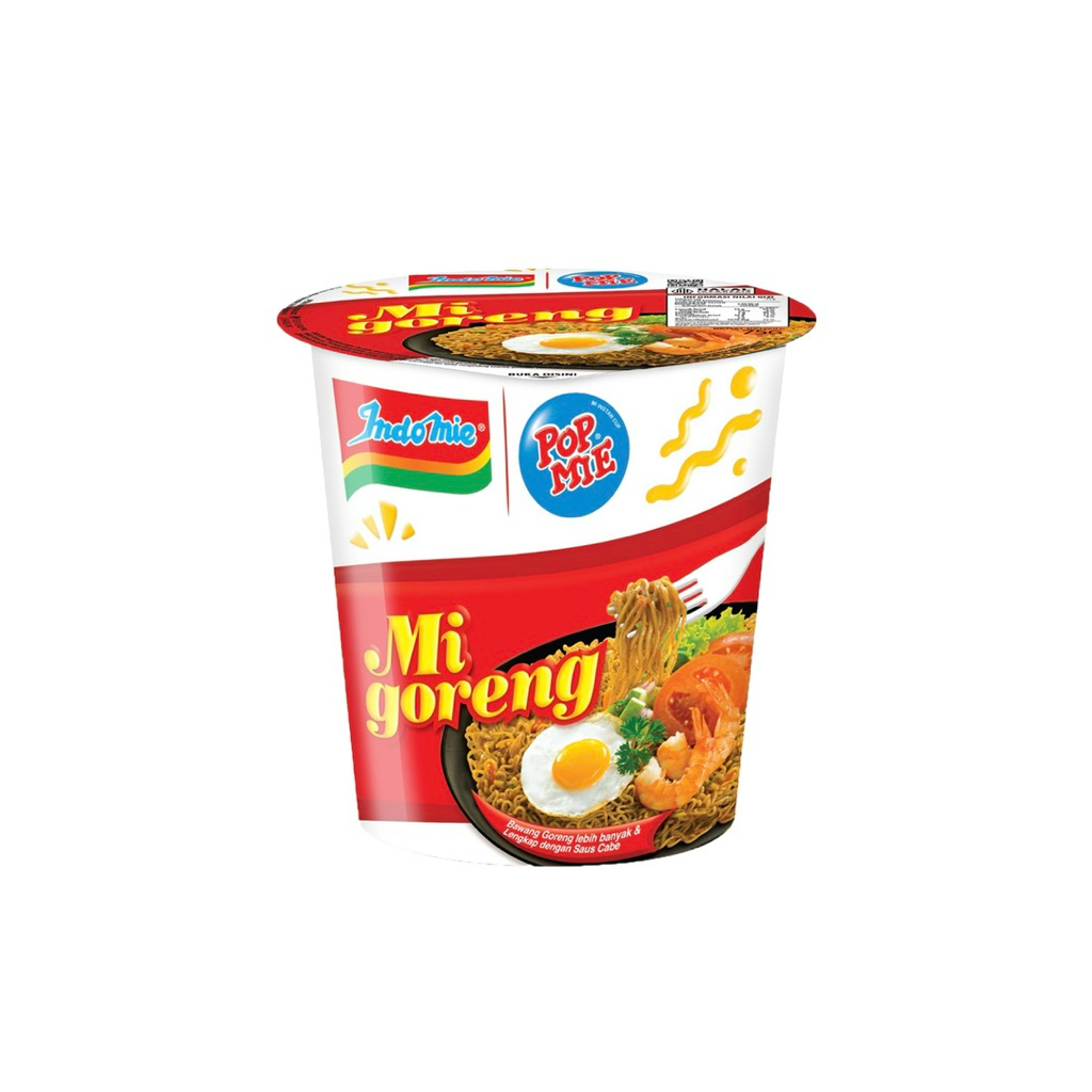 

1 Dus isi 12 Cup POP MIE INDOMIE GORENG 80 gr