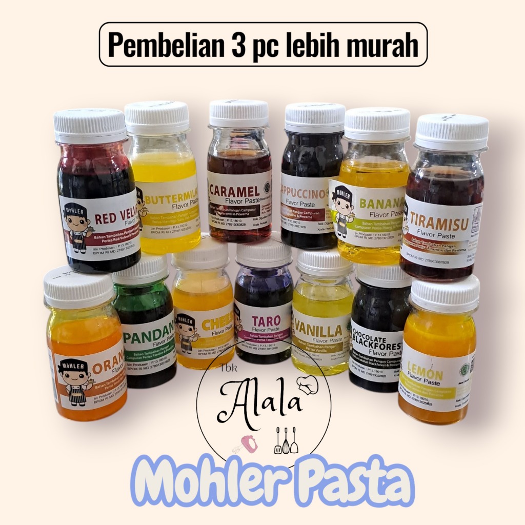 

Mohler Flavor Paste 60gr/Perasa_dan_warna