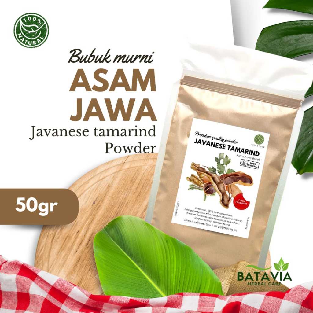 

Asam Jawa Bubuk Javanese Tamarind Powder Herbs Time