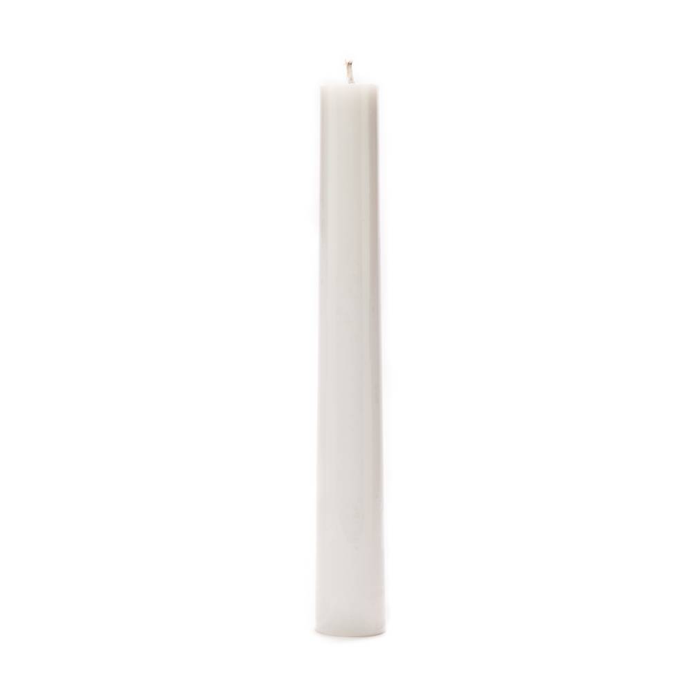 Lilin Altar Putih Polos Kualitas ( Uk. 30 x 4cm ) Perlengkapan Misa Gereja Rohani Lilin Altar