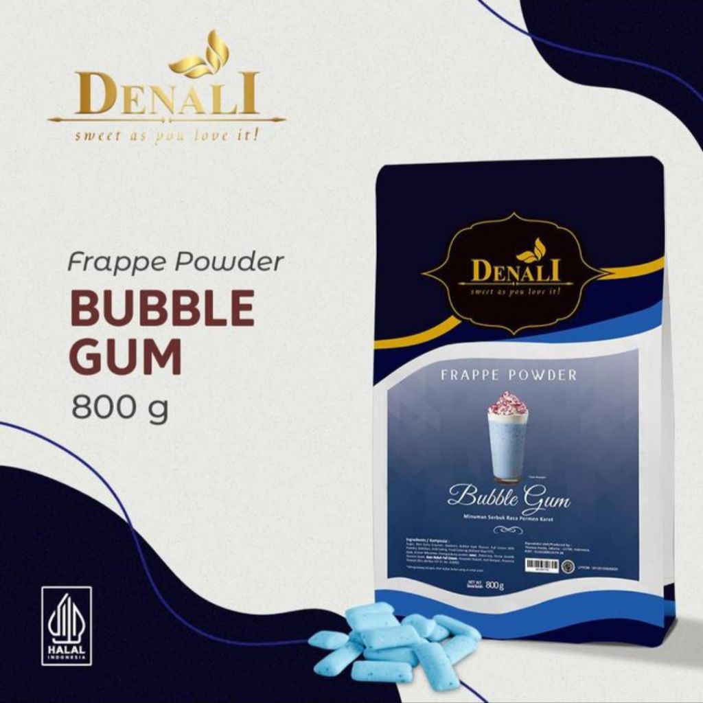 

DENALI POWDER BUBBLE GUM - Powder Drink 800 g