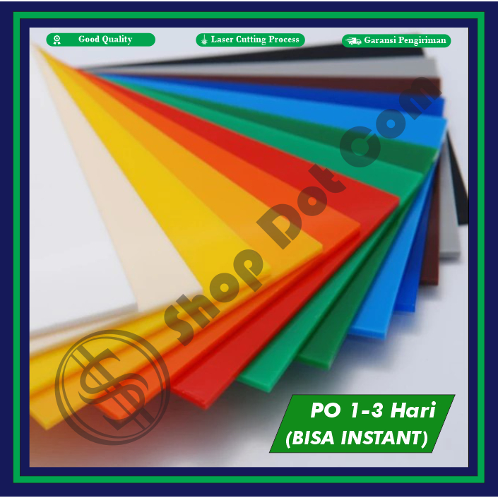 

Acrylic / Akrilik Warna Potongan (15cm x 18cm)