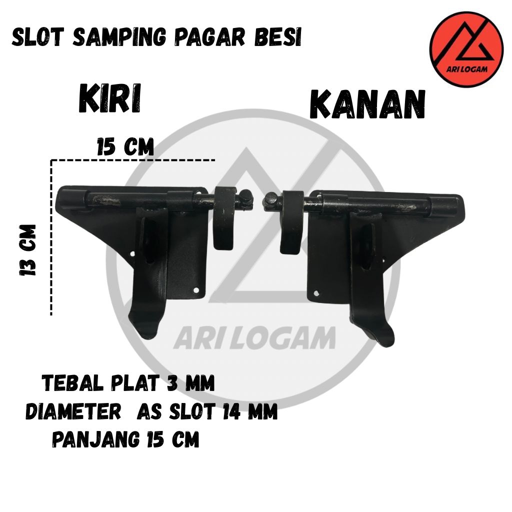Slot atau Grendel Kunci Pintu Garasi, Pintu Sleding dan Pintu Gerbang