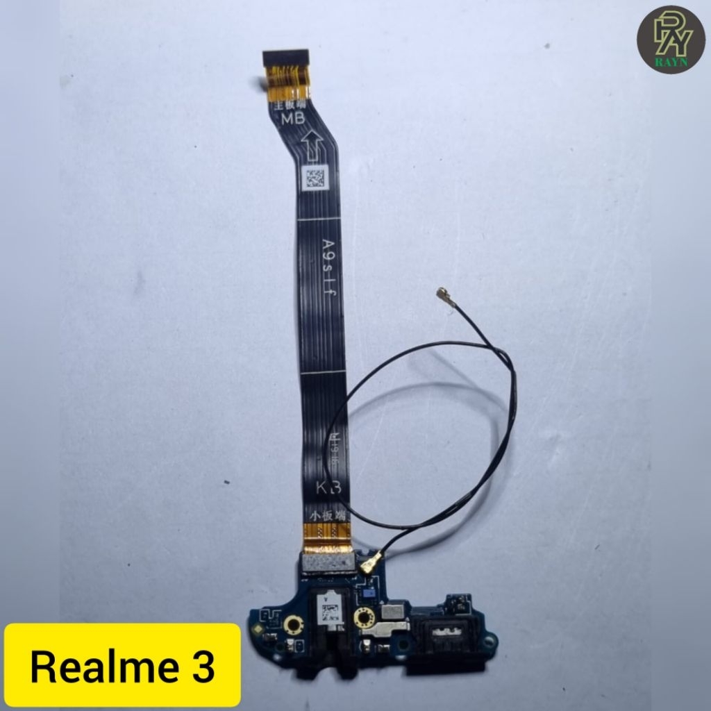 papan cas antena fleksibel Realme 3 original copotan bergaransi