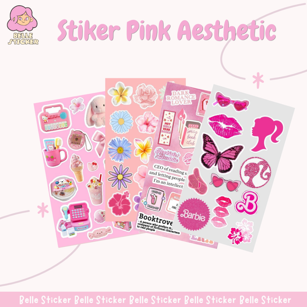 

Stiker Aesthetic Girl Pink Sticker Laptop Sticker Tumblr HP Sticker TumblrSticker Diary (Bisa COD)