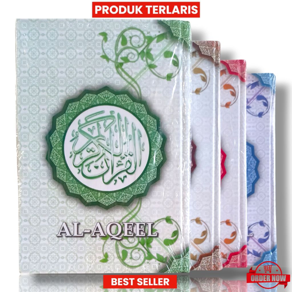 Al Quran mushaf Al Aqeel A5 (15 x 21,5cm) | Mushaf Al Quran wakaf non terjemahan | 496 halaman