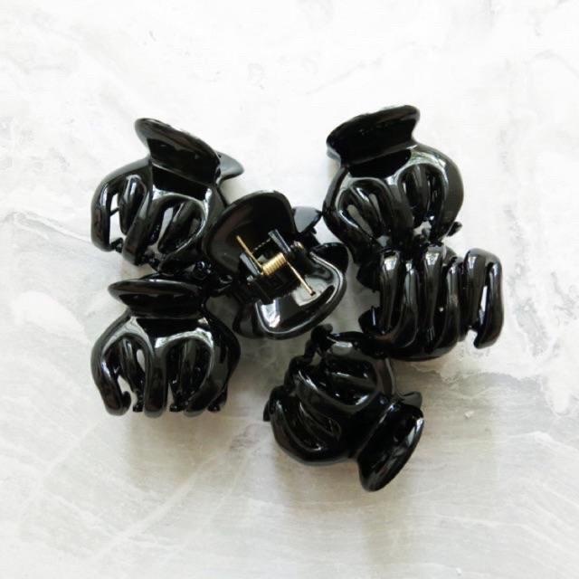 Jedai Salon Rambut Warna Hitam Metalik Ukuran 5 cm