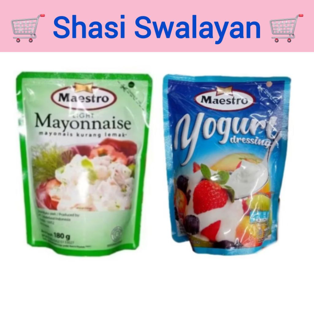 

Maestro 180 gr - Mayonnaise Mayonais / Yogurt Dressing