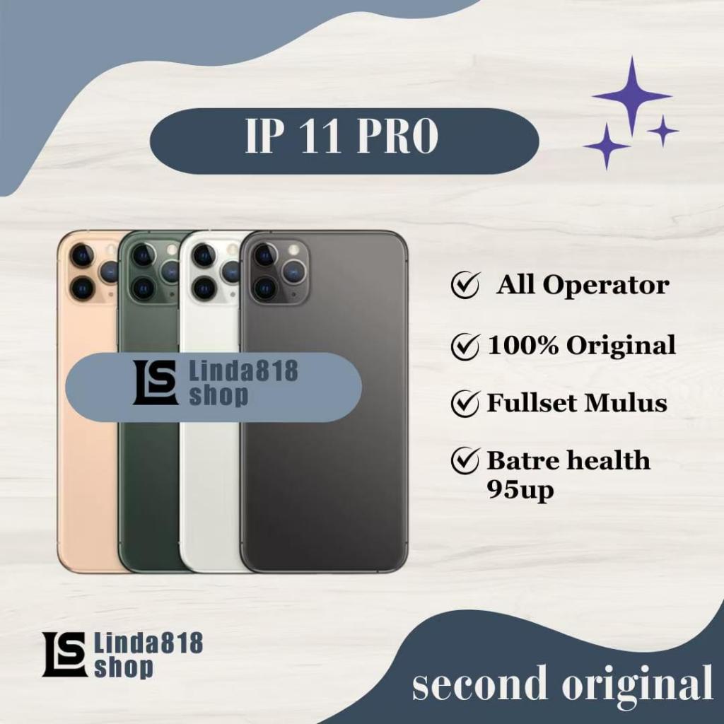 iPhone 11 Pro Seconed Original iPhone 11Pro 256GB 64GB Bekas Mulus