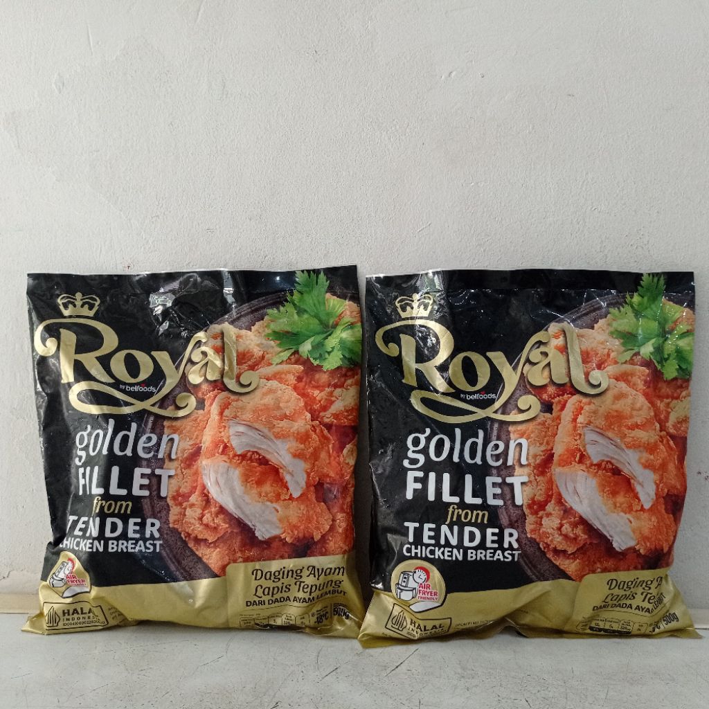

Royal golden fillet 500 gram | daging ayam lapis tepung