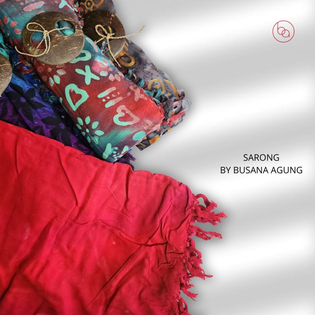Kain Pantai, Sarong Bali Polos