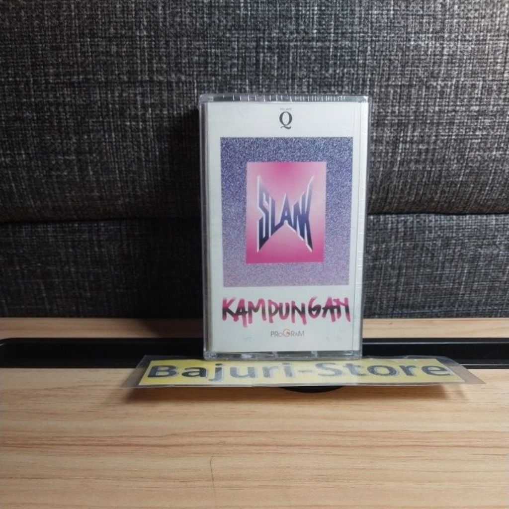 Kaset Pita Slank / "Kampungan" /Segel/Sealed/Original/Tanpa PPN diganti dgn Sticker Hologram (Cek Fo