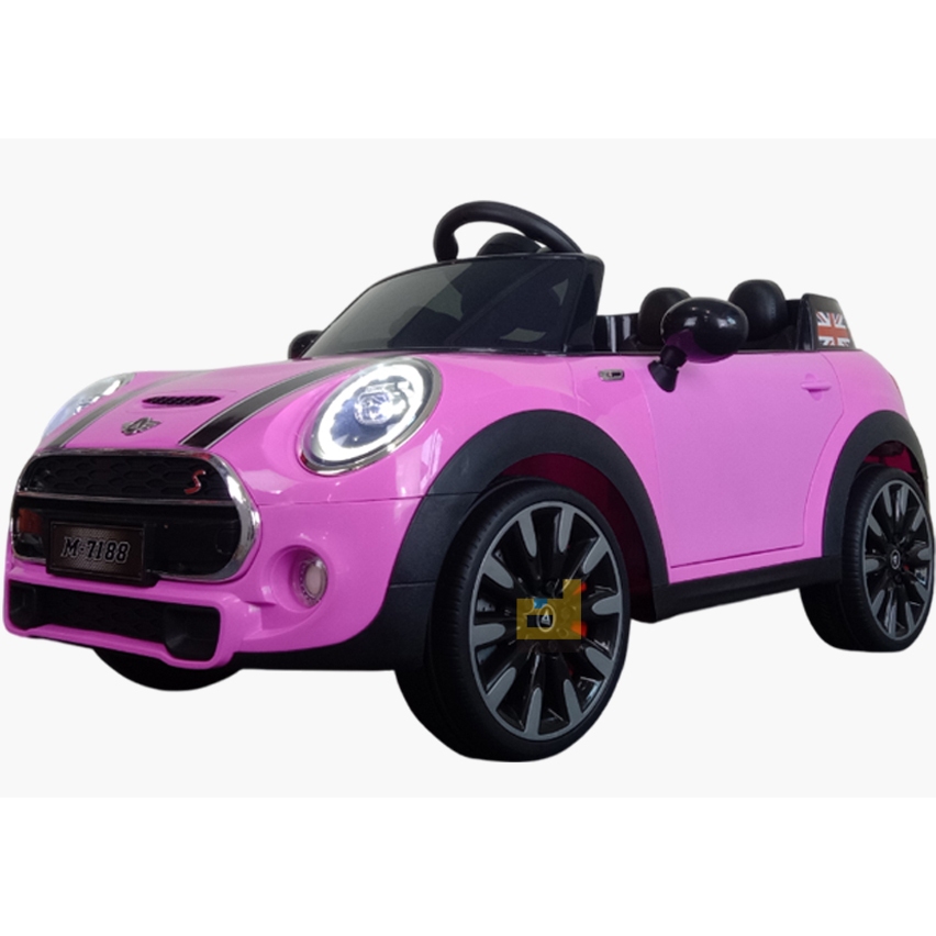 mobil aki mini cooper m-7188, pink