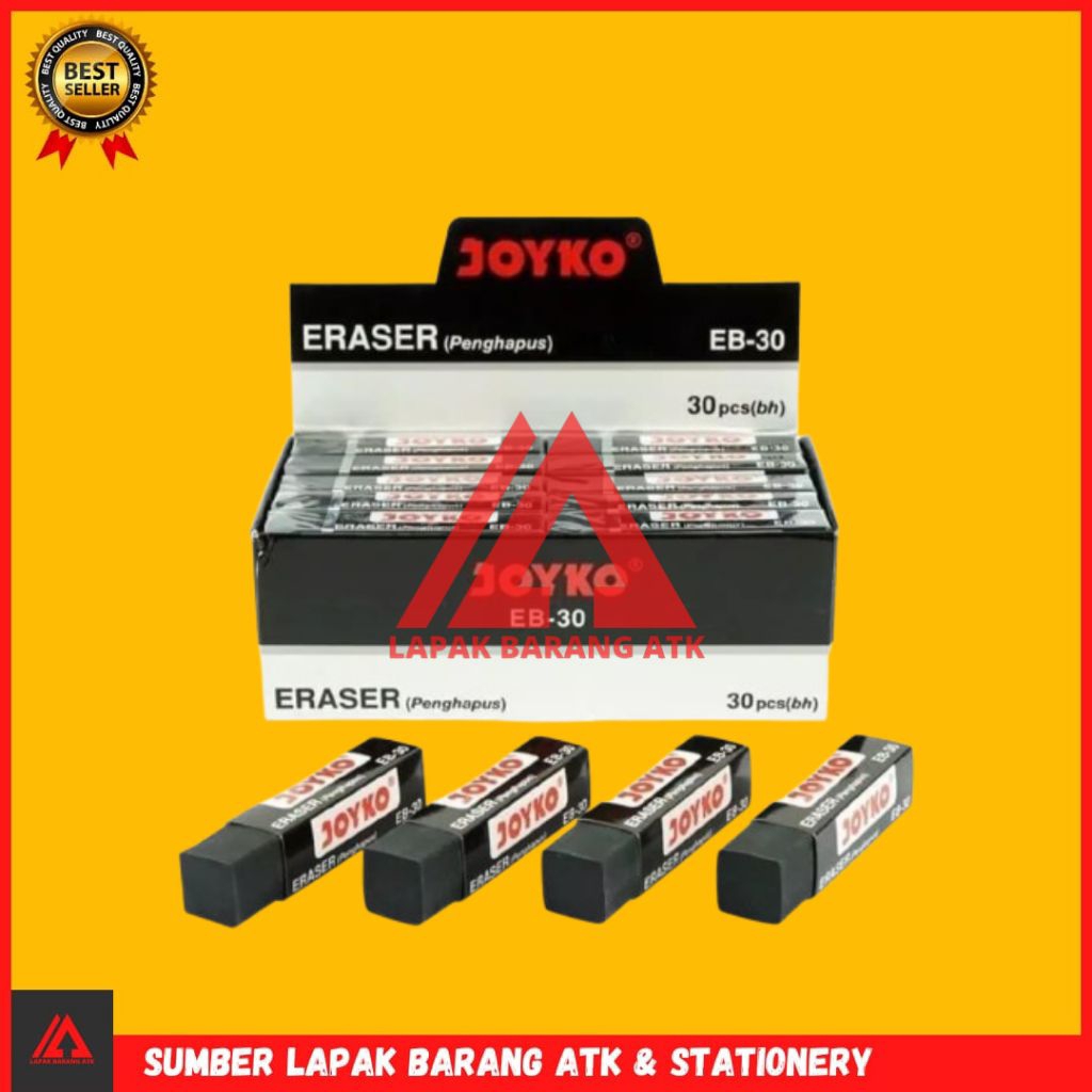 

Penghapus Eraser Sedang Joyko EB-30 1 pak