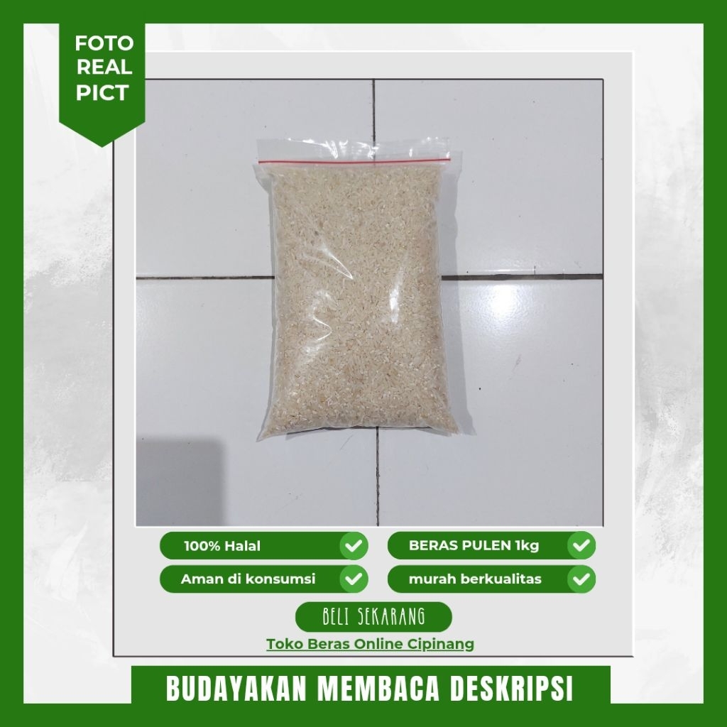 

Beras PULEN 1kg polos