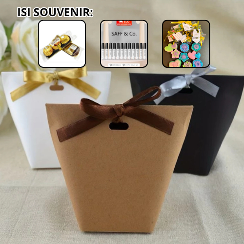 

SOUVENIR PERNIKAHAN HADIAH PACKAGING HAMPERS SANGJIT BOX KARTON KARDUS POUCH PITA