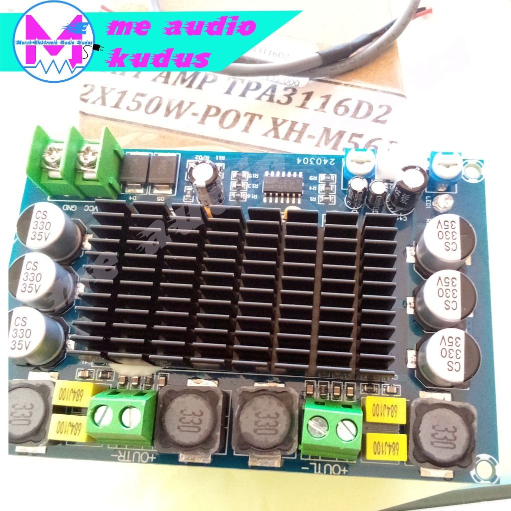 KIT AMPLIFIER TPA3116D2 2X150W-POT XH-M569