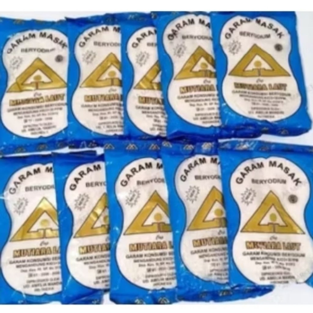 

GARAM 10 Pcs Beryodium / Garam Masak Halus Beryodium