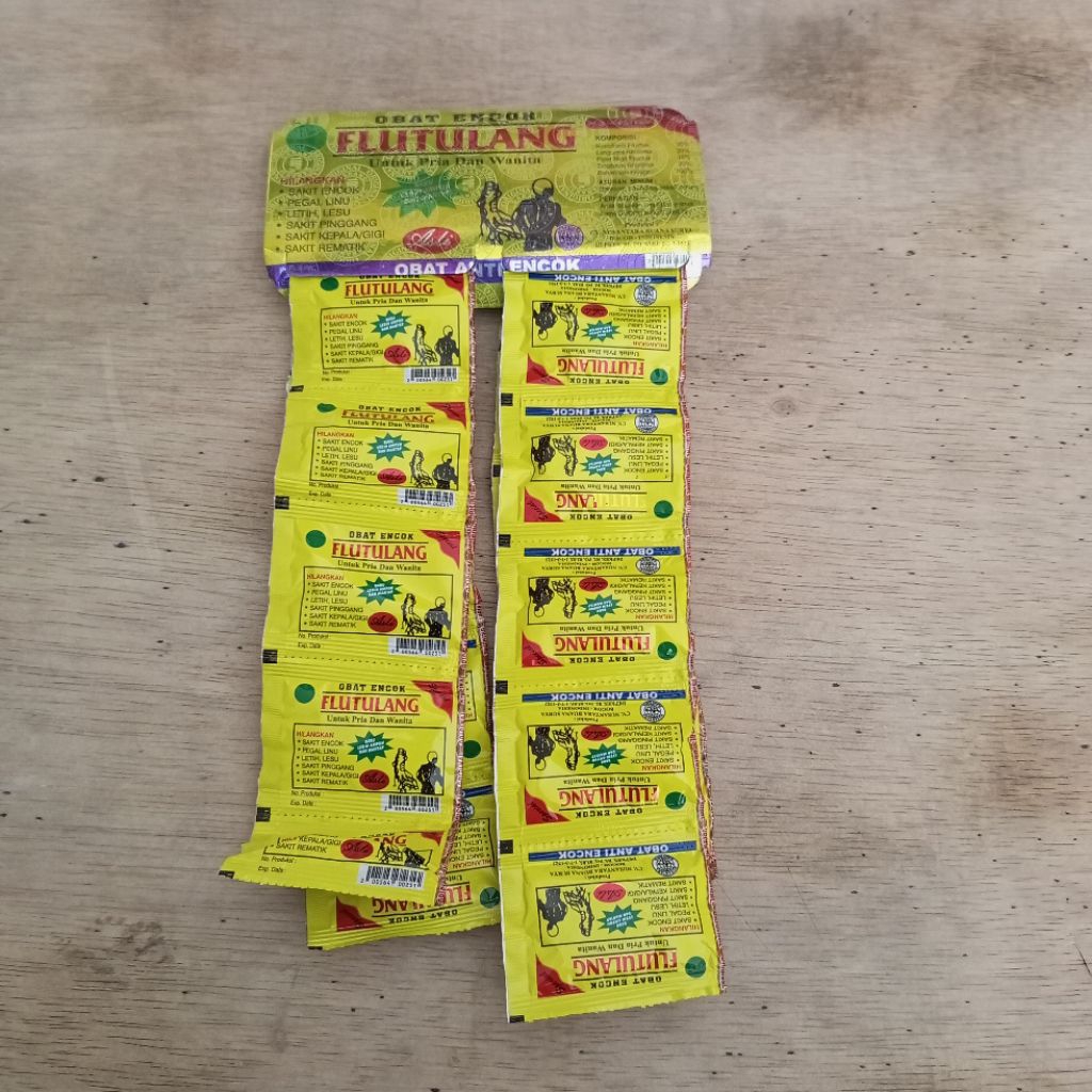 

jamu tradisional kapsul flu tulang isi 20 sachet