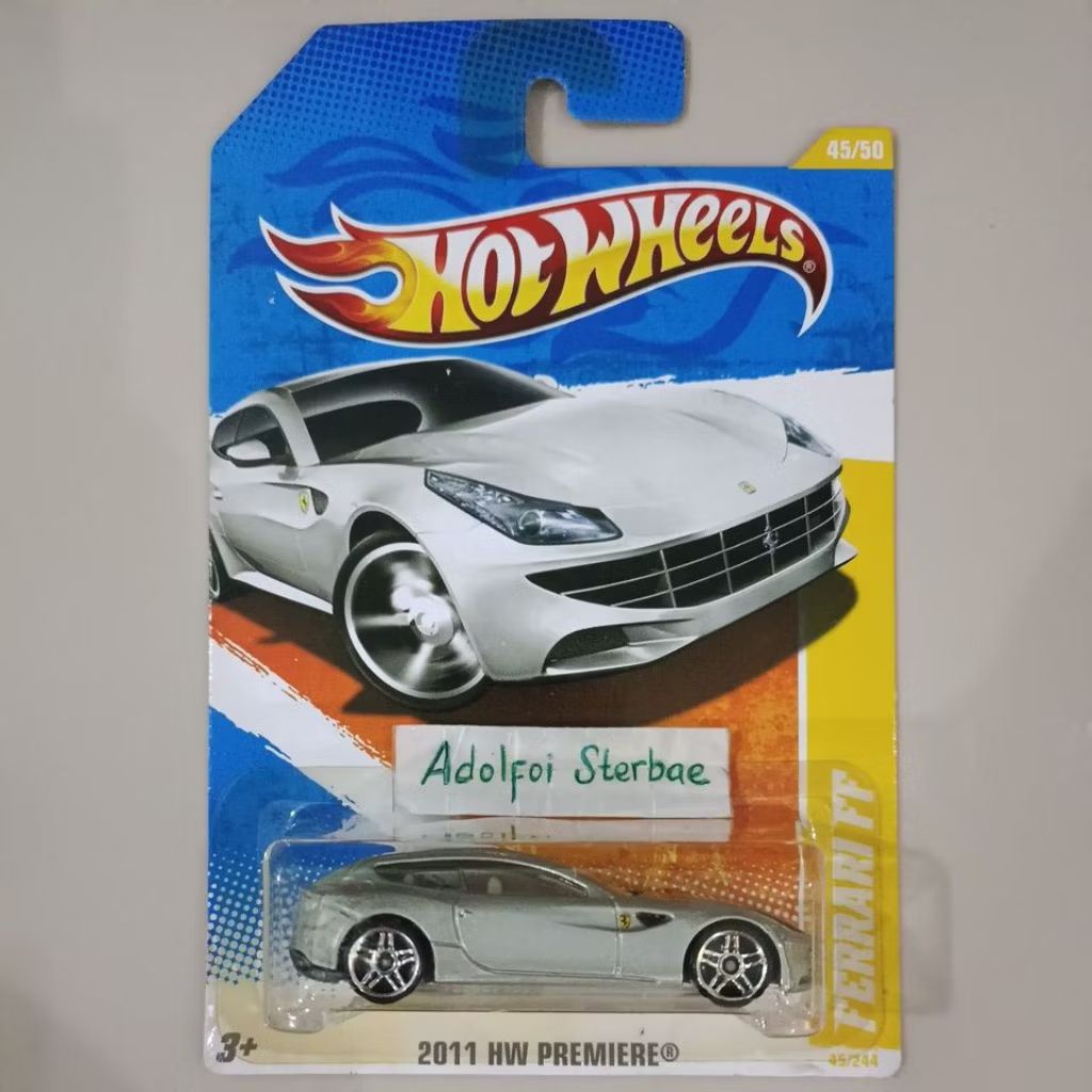 hotwheels hot wheels ferrari ferari ff 2011 hw premiere