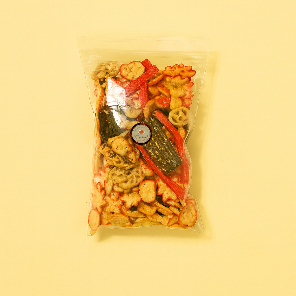 

Kerupuk Seblak Campur Bumbu Kacang Original 150gr Camilan krupuk Mix Lotek